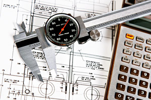 Blueprints and calculator